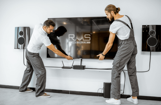 Professional TV Mounting Over Fireplaces With Safety & Style
